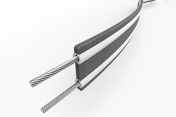 Технология Carrysafe straps with Dyneema в рюкзаке Pacsafe