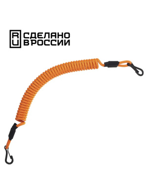 Страховочный тренчик из паракорда с карабинами (neon orange) CORD® 