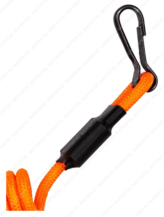 Страховочный тренчик из паракорда с карабинами (neon orange) CORD® 