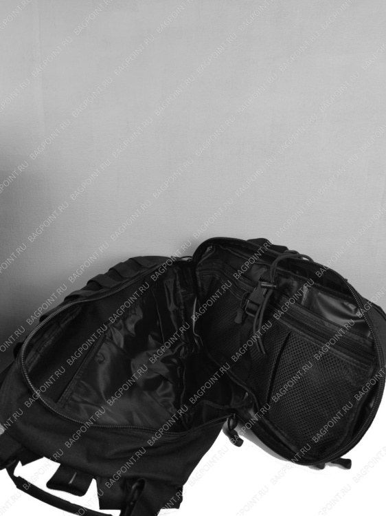 Однолямочный тактический рюкзак Legio Fortis® Черный