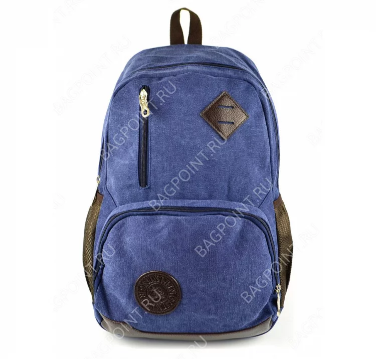 Холщовый рюкзак RRX Canvas синий