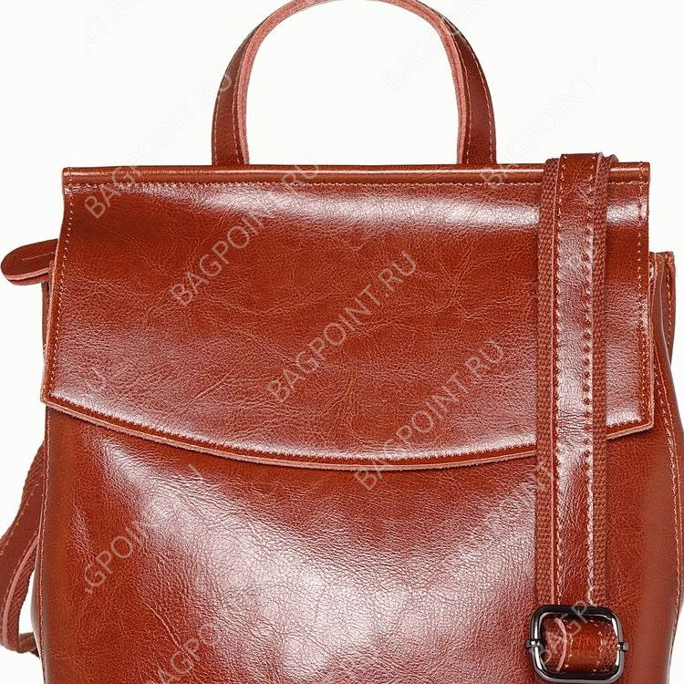 Женский кожаный рюкзак Best&Best рыжий