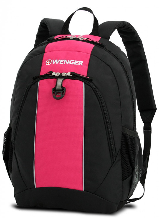 Швейцарский городской рюкзак WENGER 2015 черный-розовый