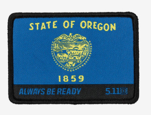 Патч на липучке 5.11 State of Oregon #61