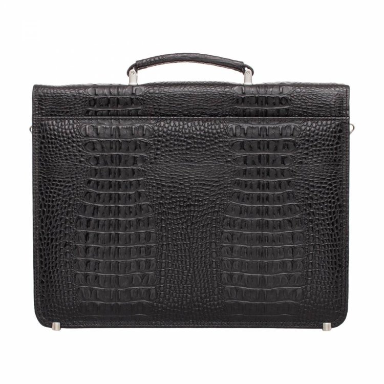 Портфель Lakestone Braydon Black Caiman