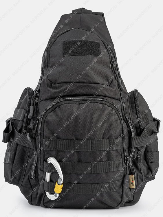 Однолямочный тактический рюкзак Mr. Martin 5053 Черный