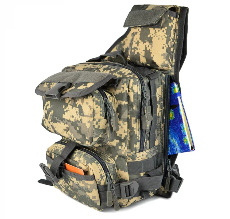 Однолямочный тактический рюкзак Mr. Martin 5036 Digital Pixel