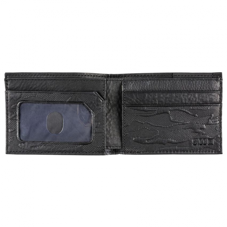Кожаный кошелек 5.11 Wheeler Leather Черный