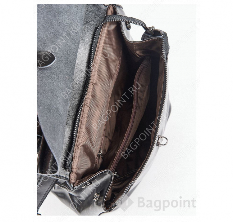 Кожаный рюкзак Best&Best Minimal черный