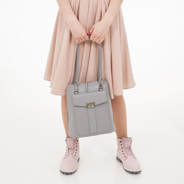 Женский рюкзак-трансформер Lakestone Penrose Ash Light Grey