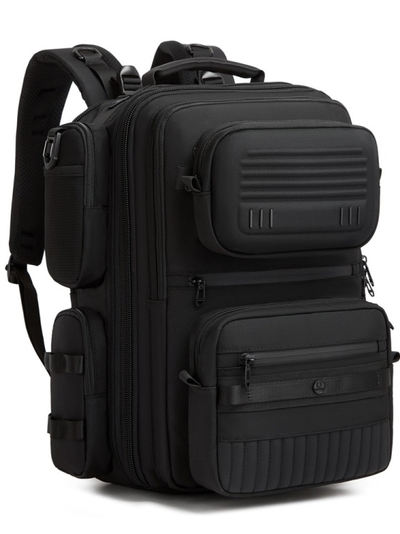 Рюкзак для путешествий OZUKO® 9762 Черный