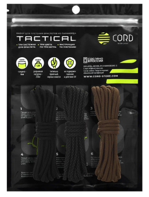 Набор для плетения браслетов из паракорда CORD® TACTICAL 