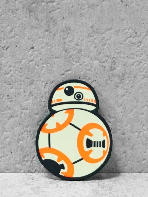 Мини патч Дроид BB8 35х25мм G10/Люминофор