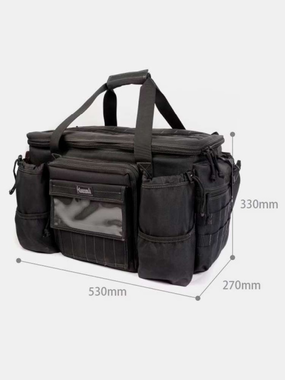 Сумка тактическая через плечо MAGFORCE® Tactical Gear Bag Черная