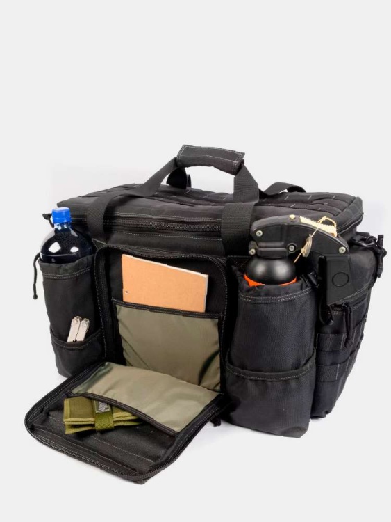 Сумка тактическая через плечо MAGFORCE® Tactical Gear Bag Черная