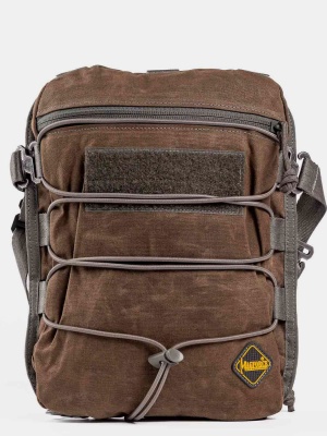  Подсумок MAGFORCE® IMBS™ 9x12" Modular Panel Waxed Cotton Коричневый