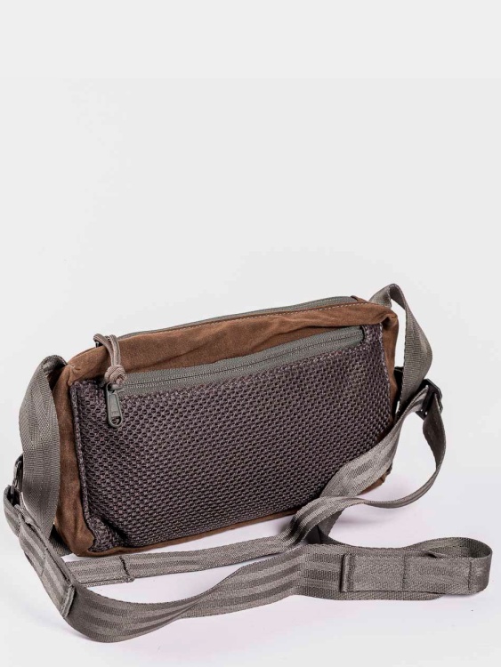 Поясная сумка MAGFORCE® Organizer 10x5 Waxed Cotton Brown