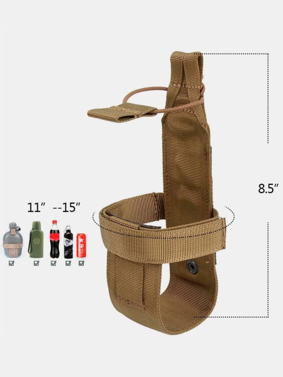 Держатель MOLLE для бутылки воды SPANKER® EP103 Койот