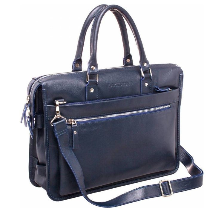 Деловая сумка Lakestone Halston Dark Blue