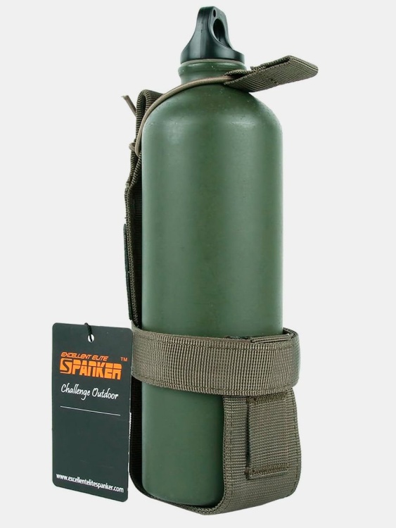 Держатель MOLLE для бутылки воды SPANKER® EP103 Олива