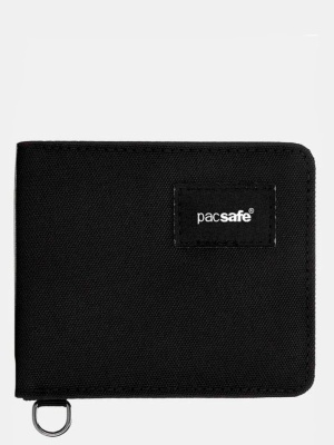 Кошелек антивор PACSAFE® RFIDsafe Bifold Черный