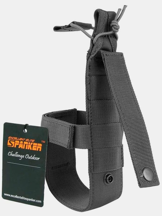 Держатель MOLLE для бутылки воды SPANKER® EP103 Асфальт/Серый