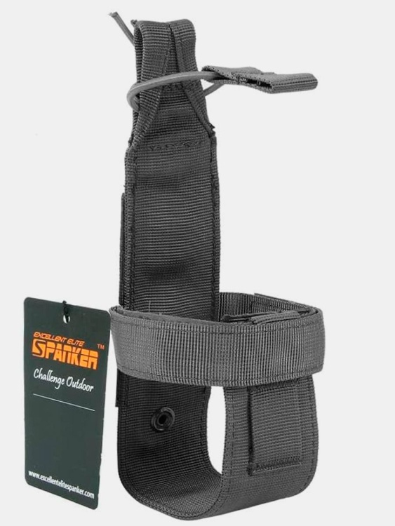 Держатель MOLLE для бутылки воды SPANKER® EP103 Асфальт/Серый