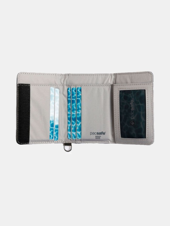 Кошелек антивор PACSAFE® RFIDsafe Trifold Черный