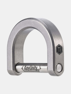 D-кольцо титановое (M) KeyUnity® KA17 Sandblasted