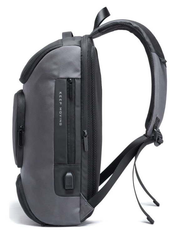 Рюкзак BANGE BG7078 Black-Grey (Черный-Серый)