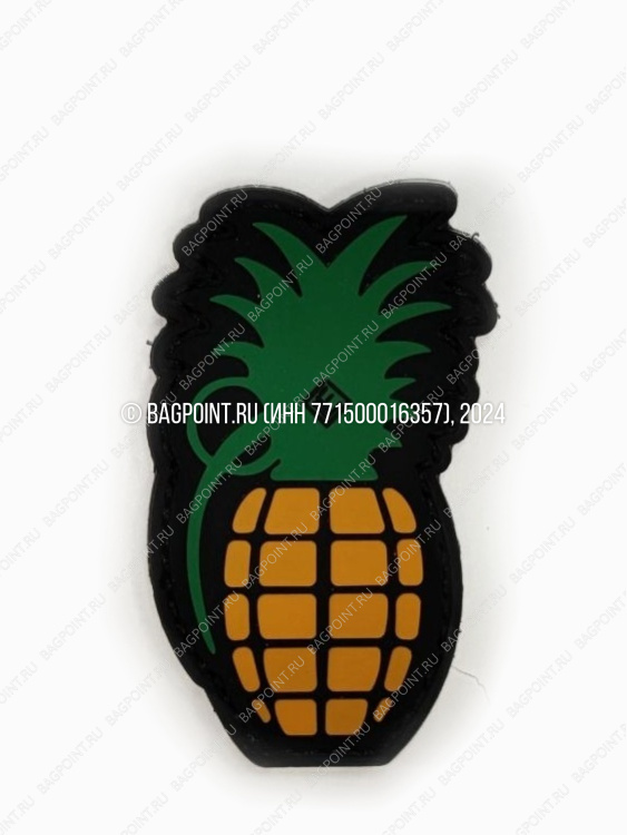 Патч на липучке Pine Apple Grenade (Ананаска)