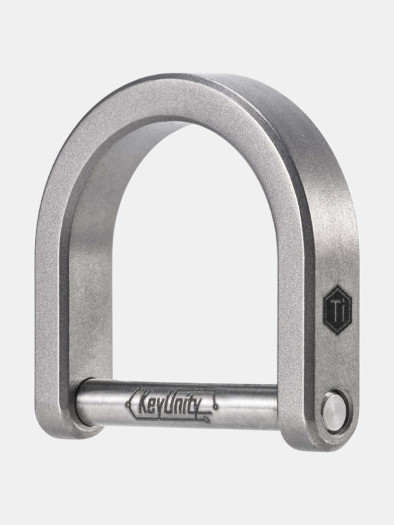 D-кольцо титановое (L) KeyUnity® KA17 Sandblasted