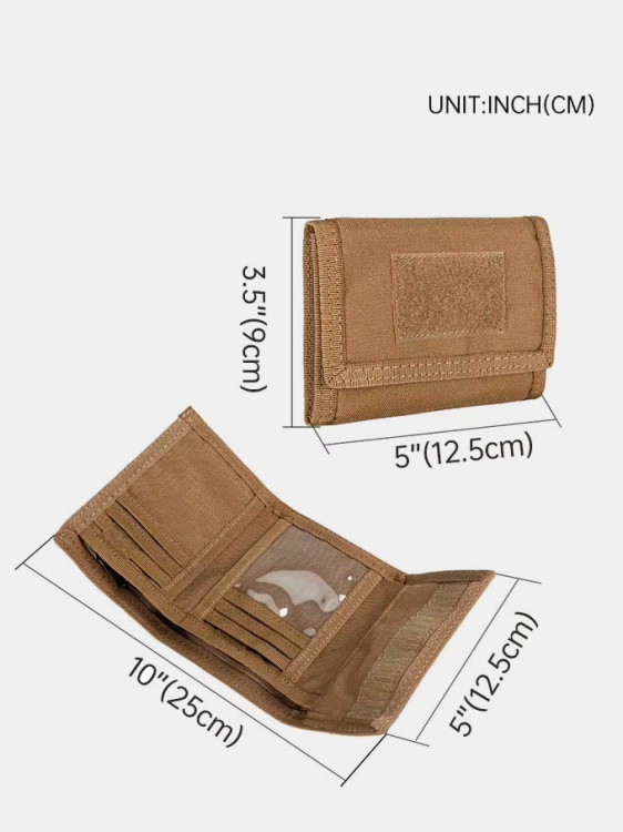 Тактический кошелек SPANKER® BW103 Черный