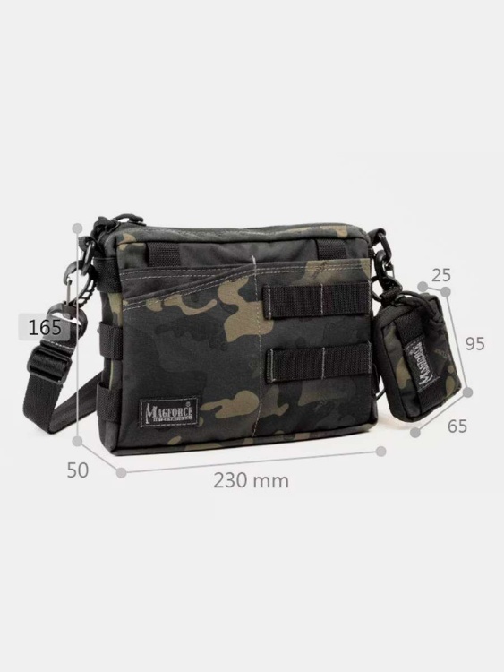 Кросс-боди сумка MAGFORCE® Cube Crossbody Bag M Черная