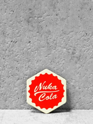 Мини патч Nuka Cola 25х25мм G10/Люминофор