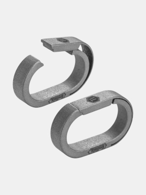 Овальное кольцо титановое (M) KeyUnity® KA30 Stonewashed