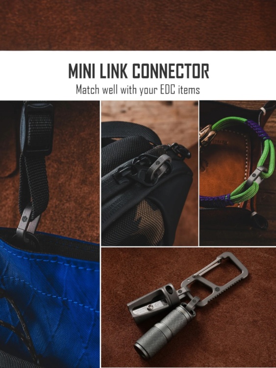 Овальное кольцо титановое (M) KeyUnity® KA30 Stonewashed