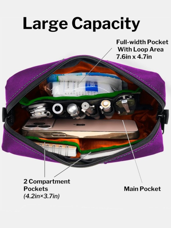EDC сумка через плечо VIPERADE® CHW2 Green-Purple