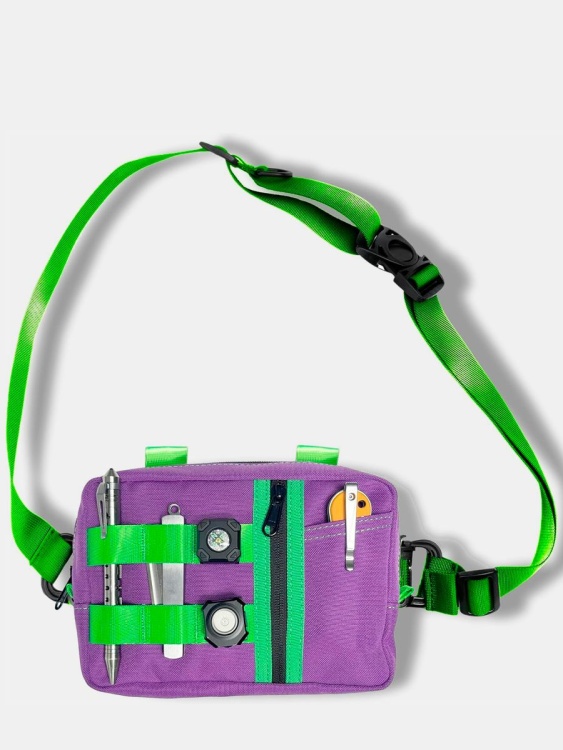 EDC сумка через плечо VIPERADE® CHW2 Green-Purple