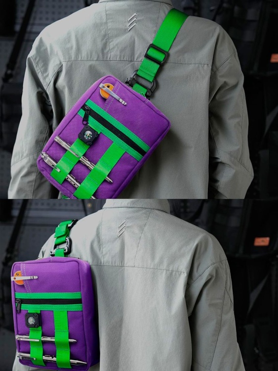 EDC сумка через плечо VIPERADE® CHW2 Green-Purple