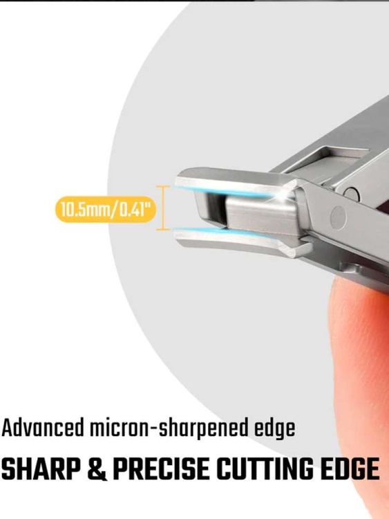 Щипцы для ногтей KeyUnity® KN02 Keychain Nail Clippers