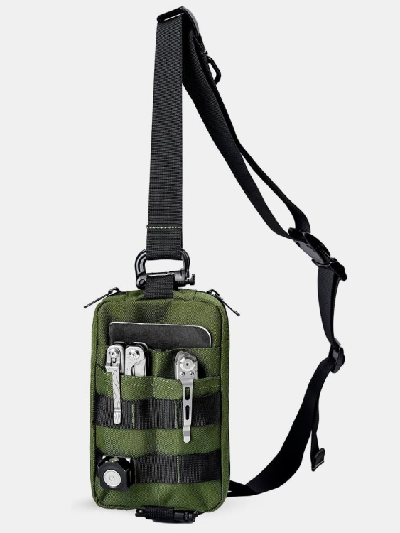 EDC нагрудная сумка через плечо VIPERADE® CHS2 Green