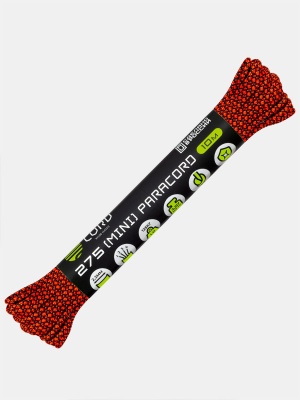 Паракорд 275 (мини) CORD® 10м Neon Оrange Snake 