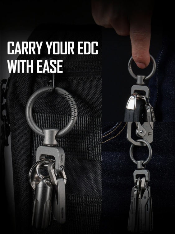 Соединитель-вертлюг титановый KeyUnity® KA36M