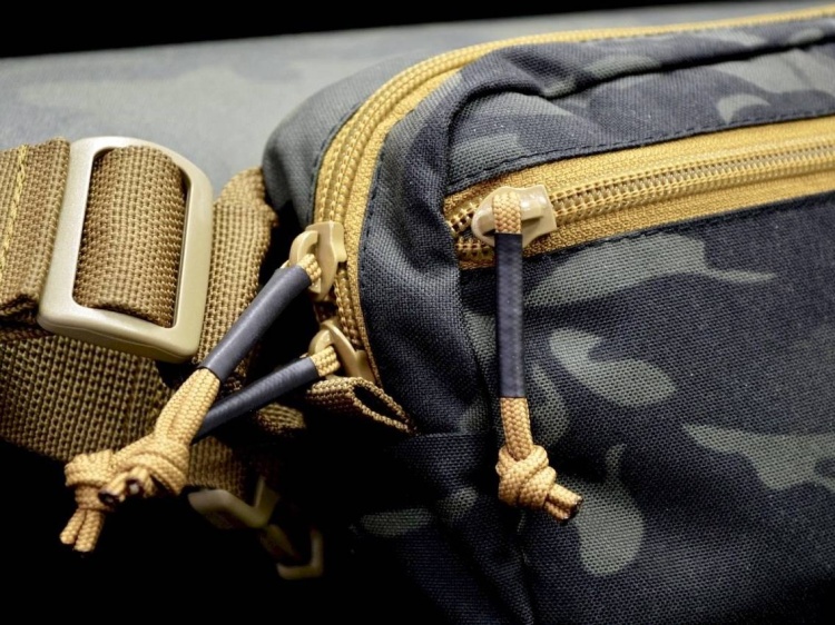 Поясная сумка MYSTIK TERRA® Сигма Urban (Multicam Black+ Coyote)
