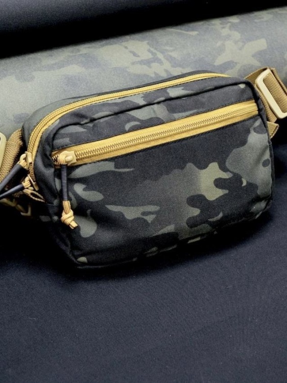 Поясная сумка MYSTIK TERRA® Сигма Urban (Multicam Black+ Coyote)