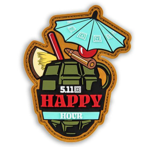 Патч на липучке 5.11 Happy Hours 