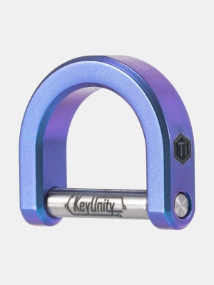 D-кольцо титановое KeyUnity® KA17-M Blue