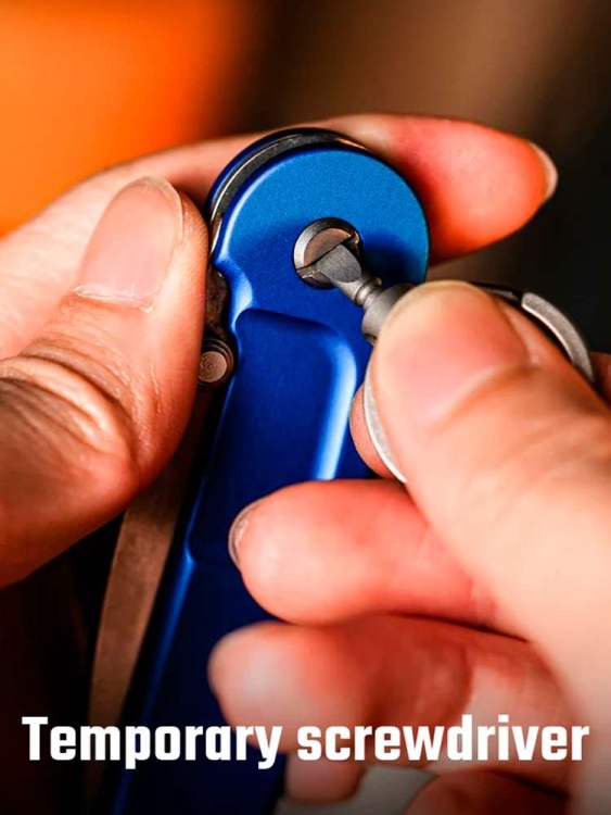 Быстросъёмный титановый соединитель с кольцами KeyUnity® KA46 (плоская отвертка)