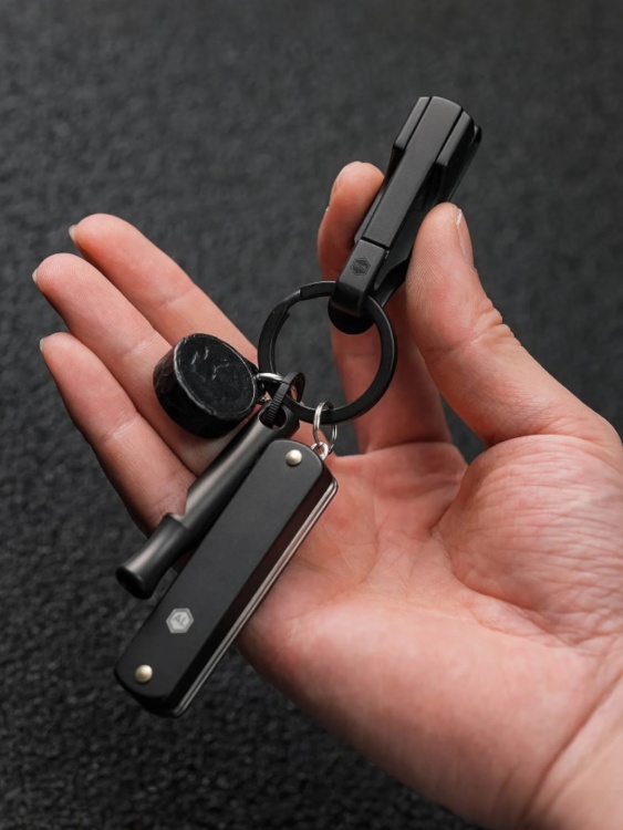 Клипса для ключей KeyUnity® KS02 Black